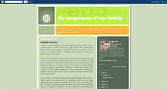 Desktop Screenshot of identityprogression.blogspot.com