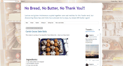 Desktop Screenshot of nobreadnobutter.blogspot.com