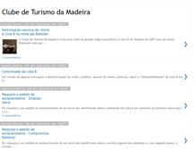 Tablet Screenshot of clubedeturismodamadeira.blogspot.com