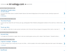 Tablet Screenshot of mi-xology.blogspot.com