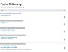Tablet Screenshot of camisa10flamengo.blogspot.com