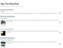 Tablet Screenshot of maytheroadriseblog.blogspot.com
