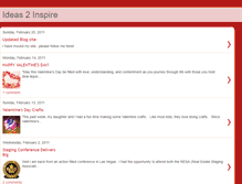 Tablet Screenshot of ideas2inspire.blogspot.com