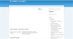 Desktop Screenshot of lonelyplanet-58.blogspot.com