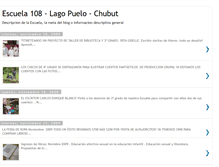 Tablet Screenshot of escuela108lagopuelo.blogspot.com