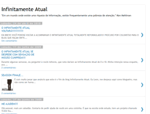 Tablet Screenshot of infinitamenteatual.blogspot.com