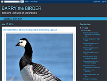 Tablet Screenshot of barrythebirder.blogspot.com