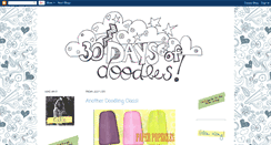 Desktop Screenshot of 30daysofdoodles.blogspot.com
