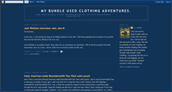 Desktop Screenshot of bandel-used-clothing.blogspot.com