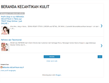 Tablet Screenshot of berandakecantikan.blogspot.com
