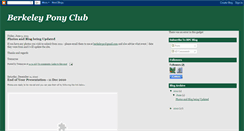 Desktop Screenshot of berkeleyponyclub.blogspot.com