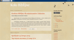 Desktop Screenshot of kolobiblijne.blogspot.com