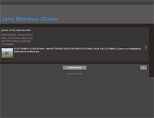 Tablet Screenshot of jairomendozacholes.blogspot.com