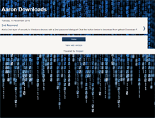 Tablet Screenshot of aarondownload.blogspot.com