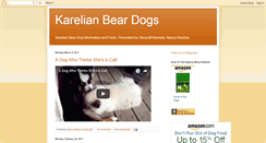 Desktop Screenshot of karelianbeardogs.blogspot.com