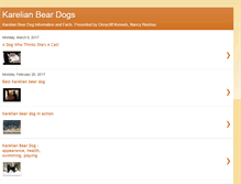 Tablet Screenshot of karelianbeardogs.blogspot.com