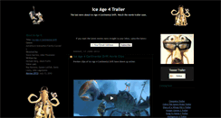 Desktop Screenshot of iceage4movietrailer.blogspot.com