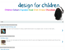 Tablet Screenshot of designforchildren.blogspot.com