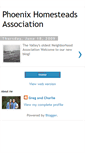 Mobile Screenshot of phoenixhomesteads.blogspot.com