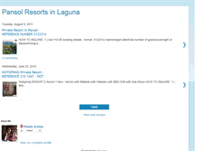 Tablet Screenshot of pansolresortswebsite.blogspot.com