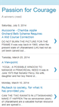 Mobile Screenshot of passionforcourage.blogspot.com