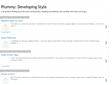 Tablet Screenshot of plummyplum.blogspot.com