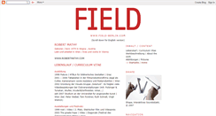 Desktop Screenshot of field-robertmathy.blogspot.com