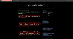 Desktop Screenshot of absoluteimpact.blogspot.com