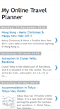Mobile Screenshot of my-online-travel-planner.blogspot.com