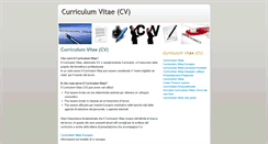 Desktop Screenshot of curriculumvitae-cv.blogspot.com