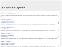 Tablet Screenshot of le-casino-en-ligne-fr.blogspot.com