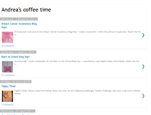 Tablet Screenshot of andreascoffeetime.blogspot.com