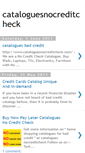 Mobile Screenshot of cataloguesnocreditcheck.blogspot.com