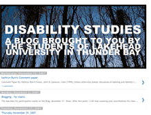 Tablet Screenshot of disabilitystudiesatlu.blogspot.com