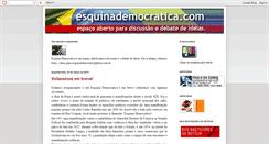 Desktop Screenshot of esquinademocratica.blogspot.com