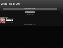 Tablet Screenshot of lfsenfierrado.blogspot.com