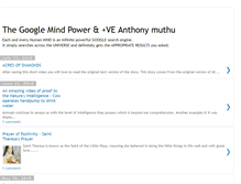 Tablet Screenshot of googlemindpower.blogspot.com