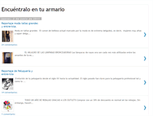Tablet Screenshot of encuentraloentuarmario.blogspot.com