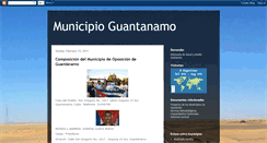 Desktop Screenshot of municipioguantanamo.blogspot.com