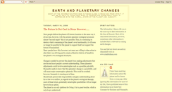 Desktop Screenshot of planetarychange.blogspot.com