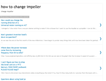 Tablet Screenshot of howtochangeimpeller.blogspot.com