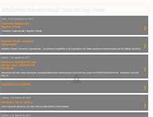 Tablet Screenshot of casadelreyjesus.blogspot.com
