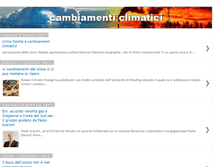 Tablet Screenshot of cambiamenti-climatici.blogspot.com