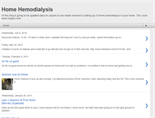Tablet Screenshot of home-hemodialysis.blogspot.com