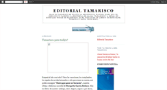 Desktop Screenshot of hojasdetamarisco.blogspot.com