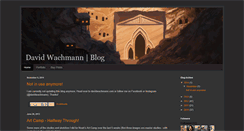 Desktop Screenshot of davidwachmann.blogspot.com
