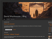 Tablet Screenshot of davidwachmann.blogspot.com