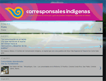 Tablet Screenshot of corresponsalesindigenas.blogspot.com