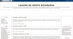 Desktop Screenshot of lagunadeapoyonicaragua.blogspot.com