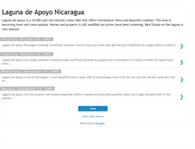 Tablet Screenshot of lagunadeapoyonicaragua.blogspot.com